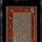 1958 Topps W. S. Batting Foes #418 SGC 3.5