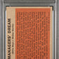1962 Topps Managers' Dream #18 M. Mantle W. Mays PSA 8