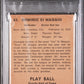 1941 Play Ball Dom Dimaggio #63 PSA 2