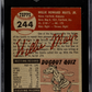 1953 Topps Willie Mays #244 SGC A