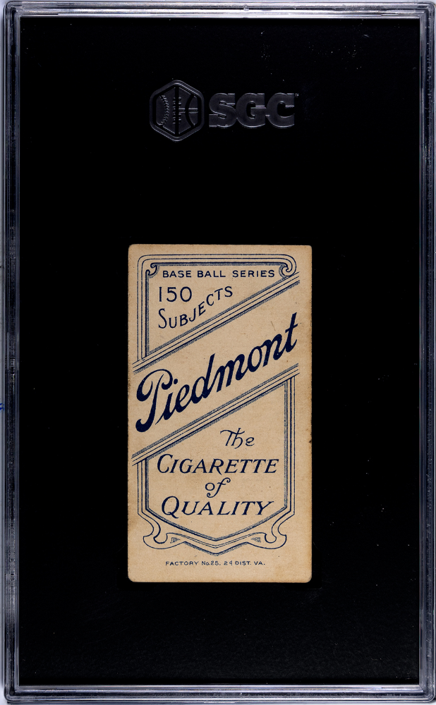 1909 Piedmont Cigarettes (T206) Cy Young Portrait SGC 4