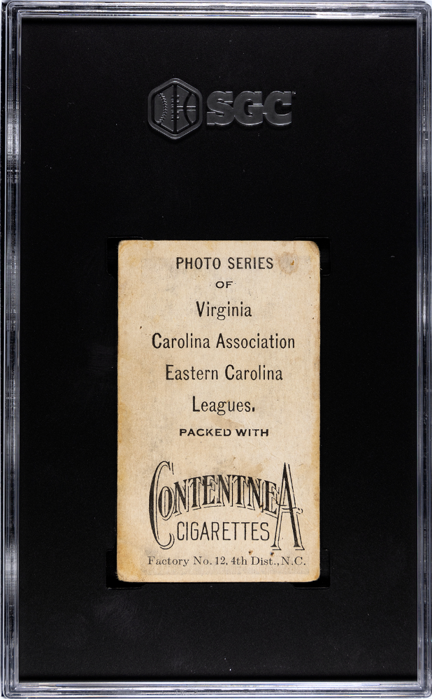 1910 Contentnea Cigarettes Greenville (T209) Landgraff SGC 2