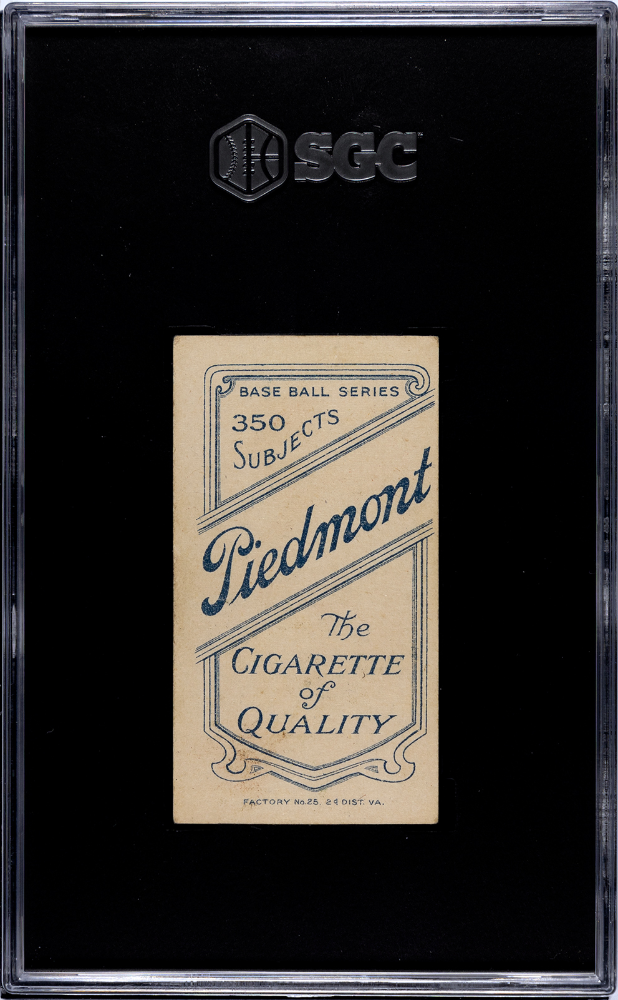 1910 Piedmont Cigarettes (T206) Deacon Phillippe SGC 4.5