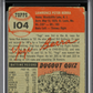 1953 Topps Yogi Berra #104 MBA 1