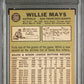 1967 Topps Willie Mays #200 PSA 4