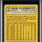 1968 Topps Bob Clemente #150 MBA 3