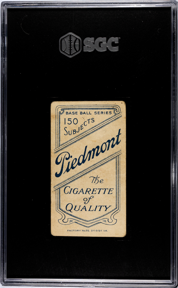 1909 Piedmont Cigarettes (T206) Harry Pattee SGC 1.5