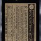 1952 Topps Andy Pafko #1 Black Back SGC 2