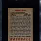 1951 Bowman Monte Irvin #198 SGC 4