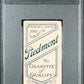 1909-11 T206 Piedmont 350 Rudy Hulswitt PSA 4