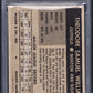 1954 Wilson Franks Ted Williams PSA 3