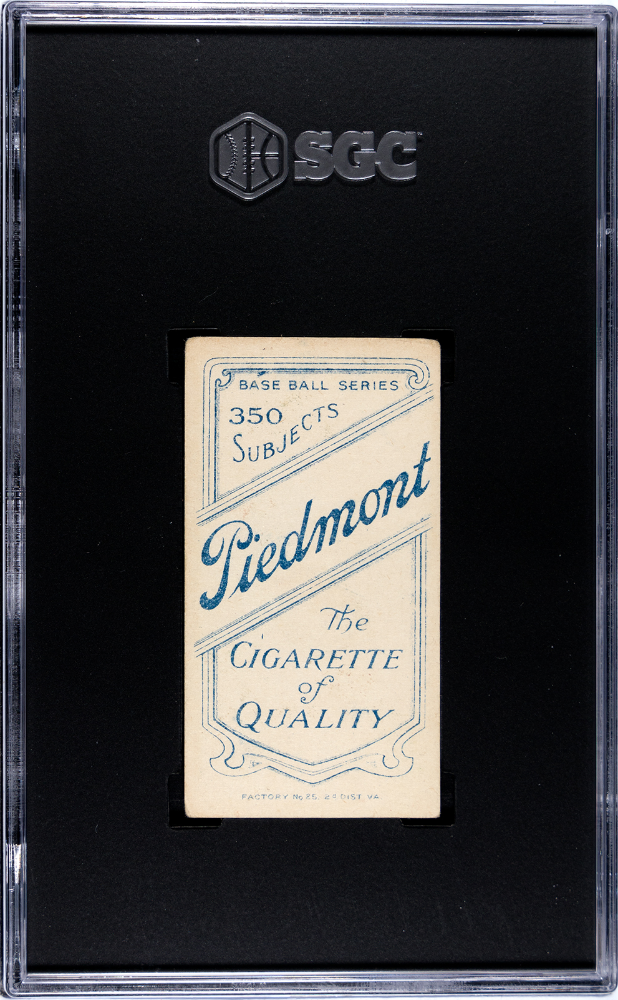 1910 Piedmont Cigarettes (T206) Ray Demmitt New York SGC 4