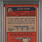 1973 Topps Jack Ham #115 PSA 6 Auto 10