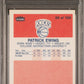 1986 Fleer Patrick Ewing #32 PSA 8