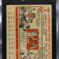 1956 Topps Ted Williams #5 Gray Back SGC 2