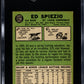 1967 Topps Ed Spiezio #128 Most Of "spie" Missing SGC 5