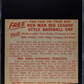 1955 Redman Tobacco Warren Spahn #NL-10 (Without Tab) SGC A