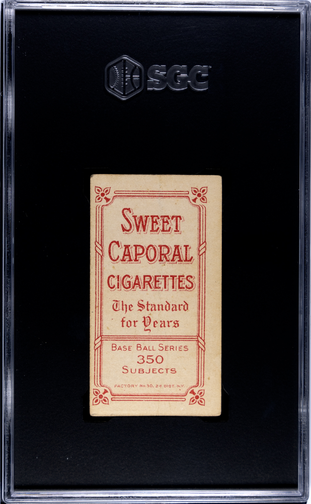 1910 Sweet Caporal (T206) Christy Mathewson Portrait SGC 1.5