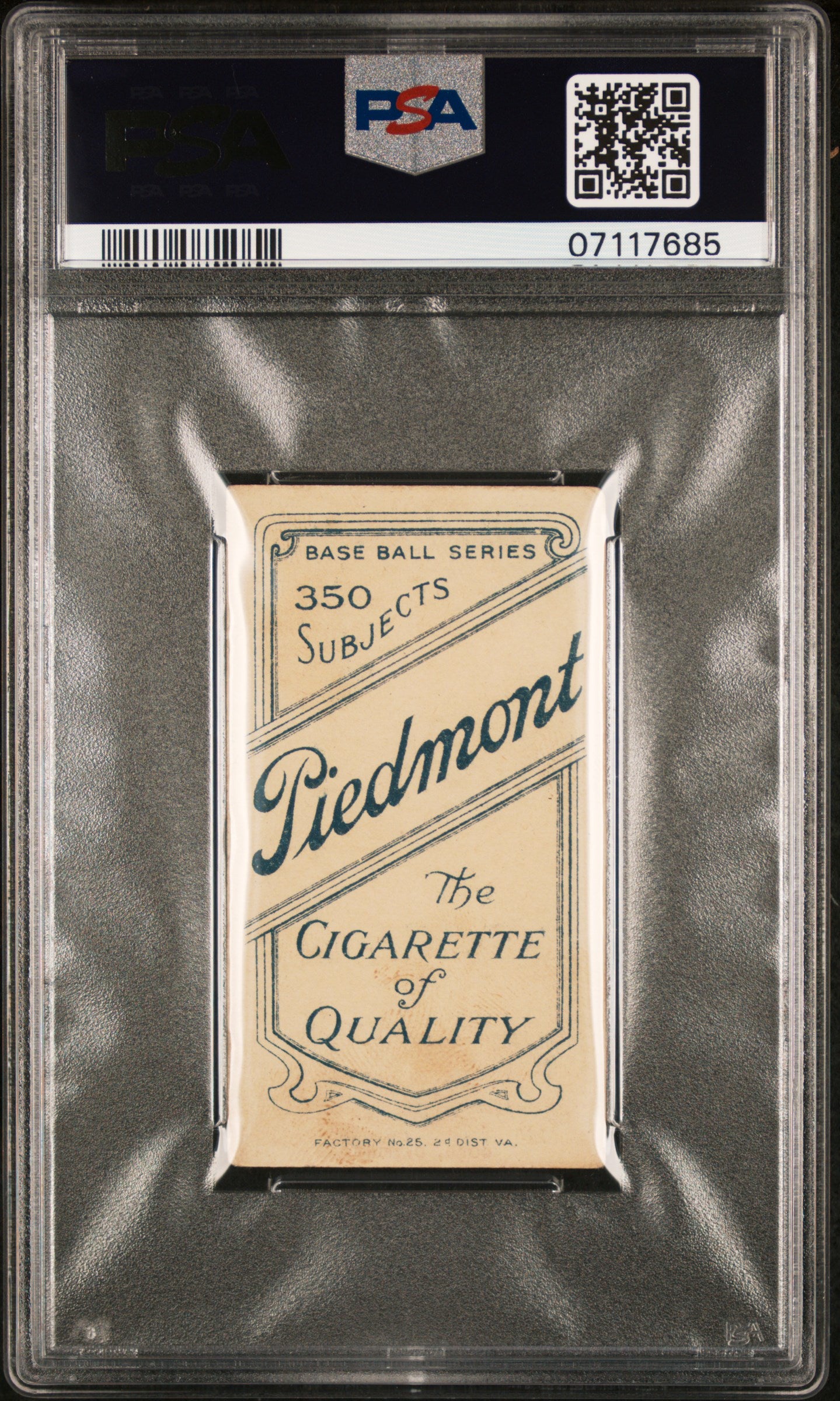 1909-11 T206 Piedmont 350 Hobe Ferris PSA 3