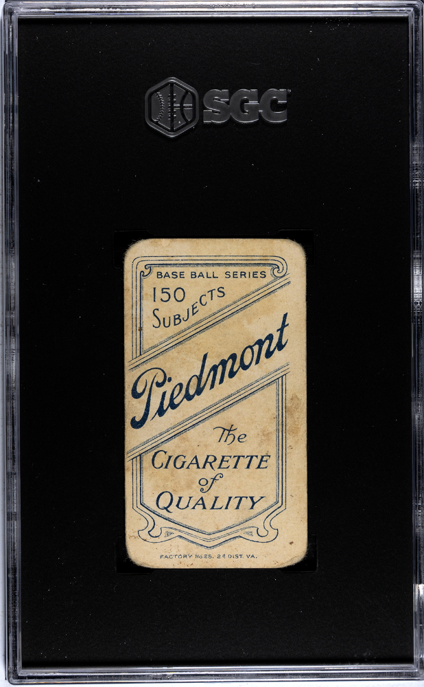 1909 Piedmont Cigarettes (T206) Wilbur Goode SGC 1.5