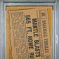 1961 Topps Mantle Blasts #406 565 FT. Home Run PSA 7