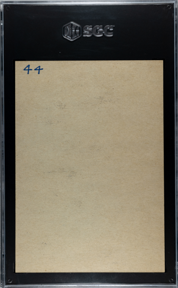 1947 Exhibits Willie Mays Portrait SGC 2