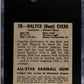 1948 Leaf Gum Co. Walter Evers #78 SGC 4