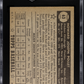 1952 Topps Howie Pollet #63 Black Back SGC 6.5