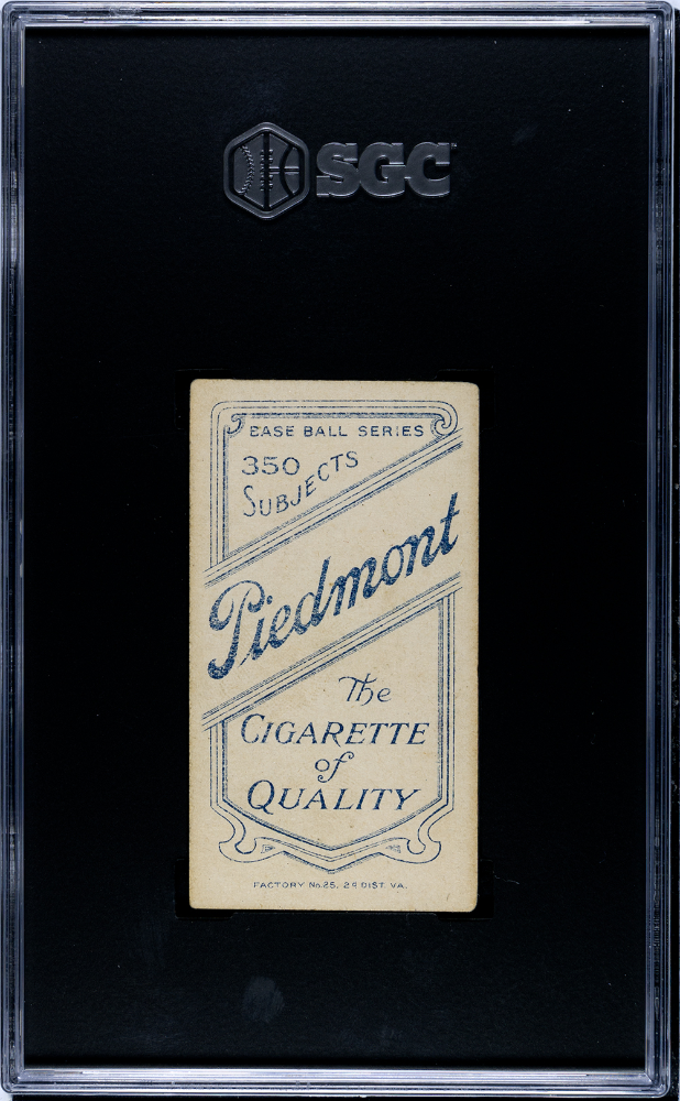 1910 Piedmont Cigarettes (T206) Paul Davidson SGC 4.5