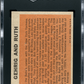 1962 Topps Gehrig And Ruth #140 Babe Ruth Special SGC 7