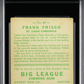 1933 Goudey Frank Frisch #49 MBA 3