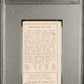 1911 T205 Gold Border Ed Walsh PSA 4