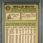 1967 Topps Willie Mays #200 PSA 2