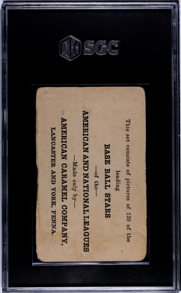 1922 American Caramel Co. Series of 120 (E121) Ross Young SGC 1.5