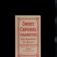 1910 Sweet Caporal (T206) Ty Cobb Portrait, Red Background SGC 3.5