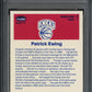 1986 Fleer Sticker Patrick Ewing #6 PSA 9