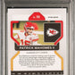 2021 Panini Prizm Patrick Mahomes II #190 Red Ice PSA 9