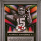 2017 Panini Prizm Instant Impact Patrick Mahomes II #8 PSA 9