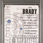 2000 Upper Deck Black Diamond Tom Brady #126 PSA 8 Auto 10