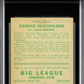 1933 Goudey George Blaeholder #16 MBA 3