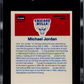 1986 Fleer Sticker Michael Jordan #8 SGC 9