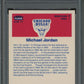 1986 Fleer Sticker Michael Jordan #8 PSA 9