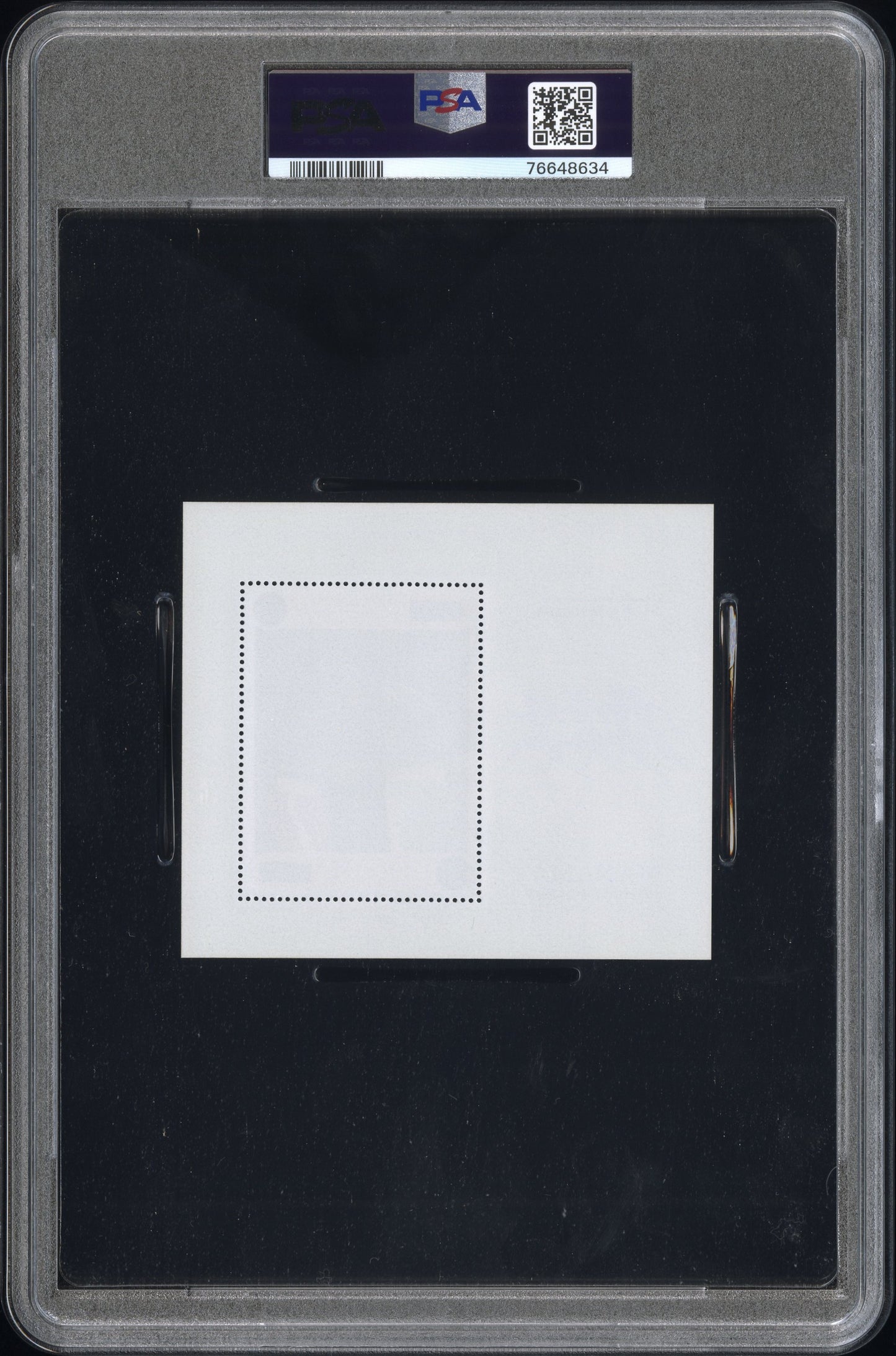 1971 Manama Stamp Great Olympic Champions J. Frazier M. Ali Souvenir Sheet With Perf. PSA 10