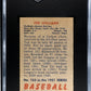 1951 Bowman Ted Williams #165 SGC 4