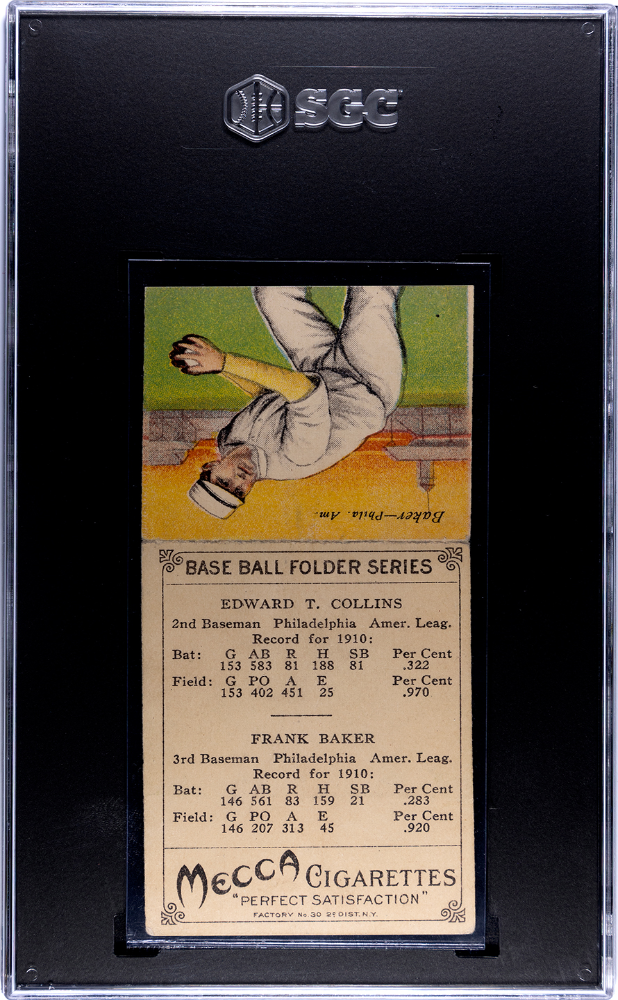 1911 T201 Mecca Cigarettes Baker Collins SGC 4