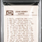 1974 Laughlin Old-Time Black Stars John Henry Lloyd #33 PSA 8