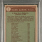 1976 Topps Hank Aaron #1 PSA 8