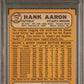 1968 Topps Hank Aaron #110 PSA 7