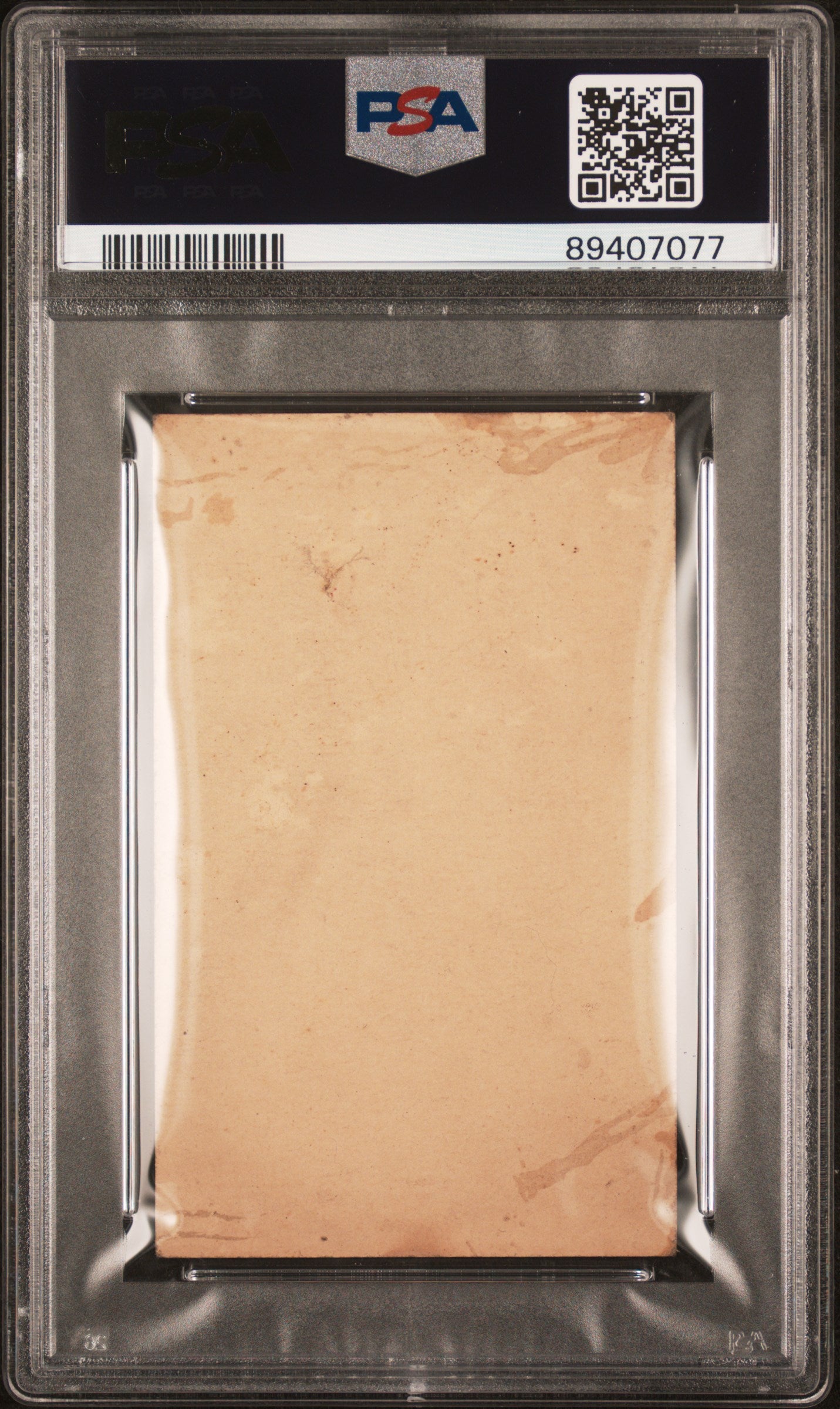 1917 Collins-Mccarthy Oscar Stanage #167 Blank Back PSA A