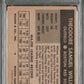 1954 Wilson Franks Ted Williams PSA 2 MC